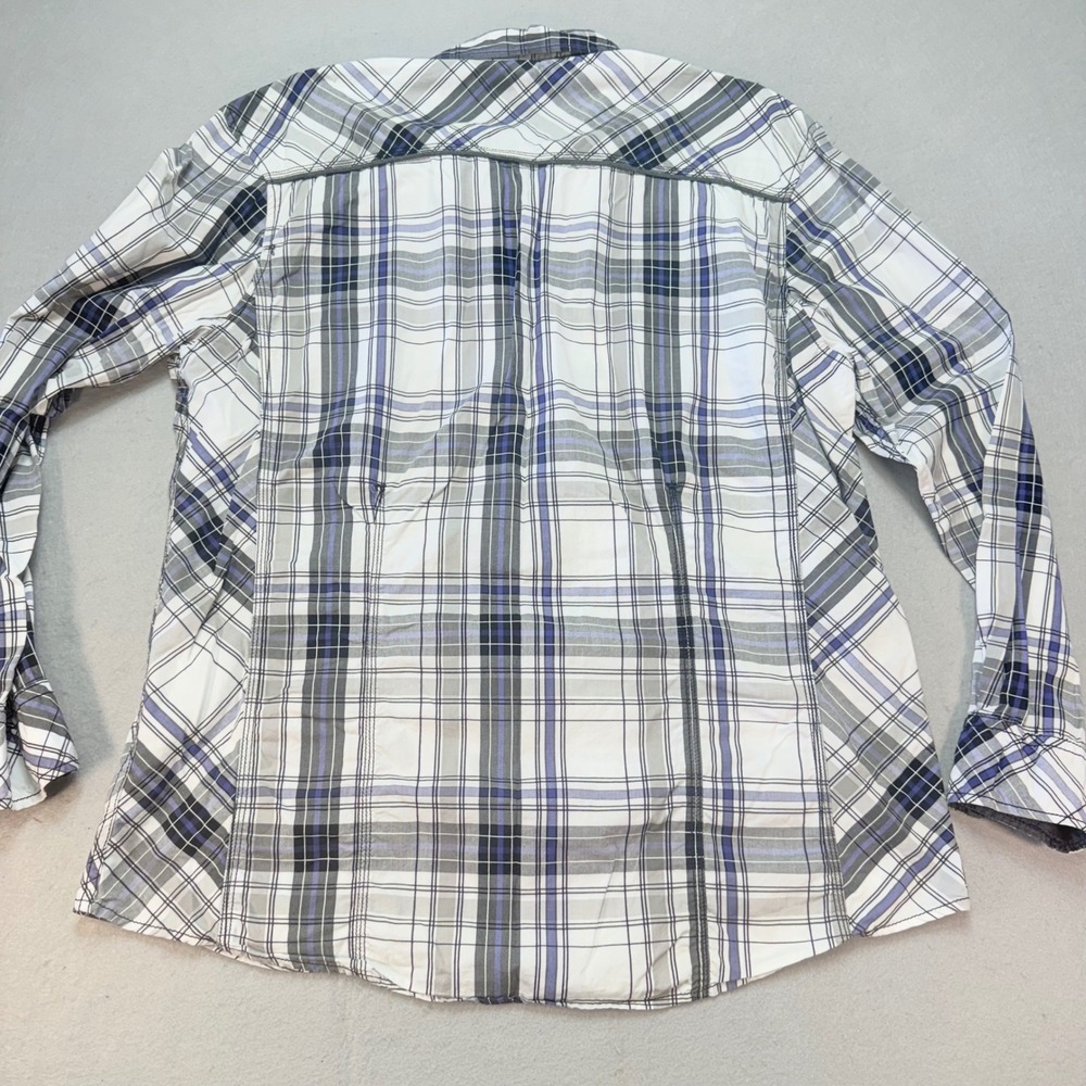 BKE Athletic Fit Plaid Button Up Shirt Casual XXL, Fashion, Preppy, Work - Picture 7 of 8